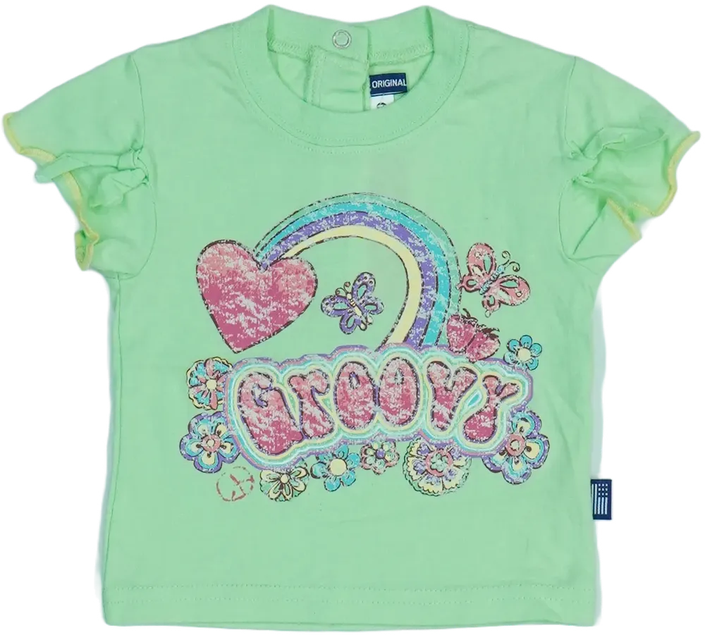 Zöld Original Marines Póló EU 74 / UK 6-9 hónap / US 6-9 hónap