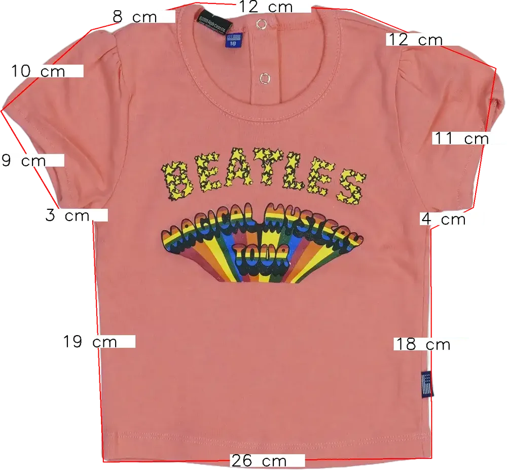 Rózsaszín Original Marines Póló EU 86 / UK 12-18 hónap / US 18 hónap