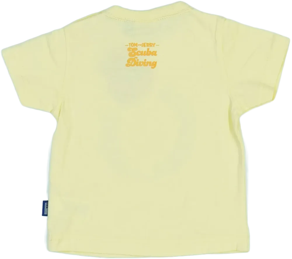 Sárga Warner Bros Póló EU 68 / UK 3-6 hónap / US 3-6 hónap