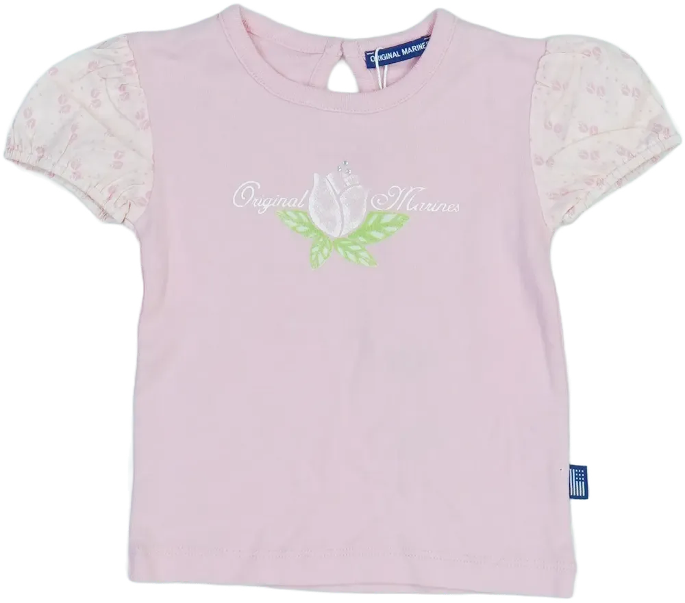Rózsaszín Original Marines Póló EU 74 / UK 6-9 hónap / US 6-9 hónap