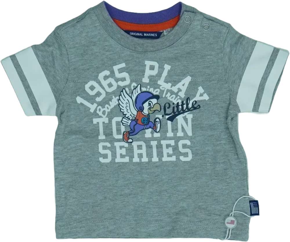 Szürke Original Marines Póló EU 68 / UK 3-6 hónap / US 3-6 hónap