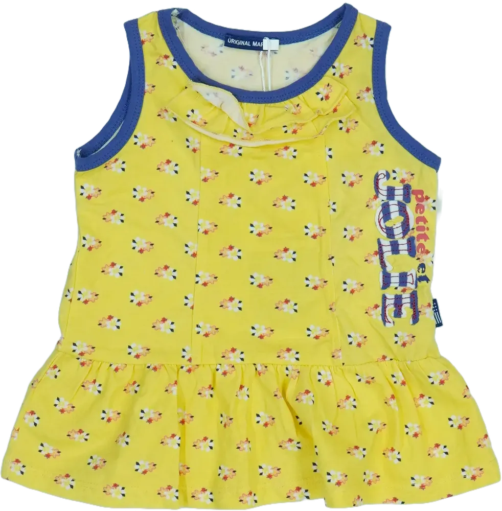 Sárga Original Marines Tunika EU 68 / UK 3-6 hónap / US 3-6 hónap