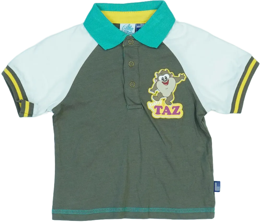 Többszínű Looney Tunes Galléros póló EU 80 / UK 9-12 hónap / US 12 hónap