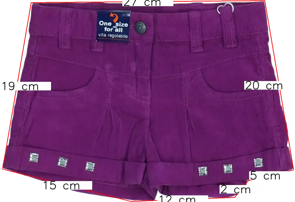 Lila Original Marines Rövidnadrág EU 92 / UK 2 év / US 2T