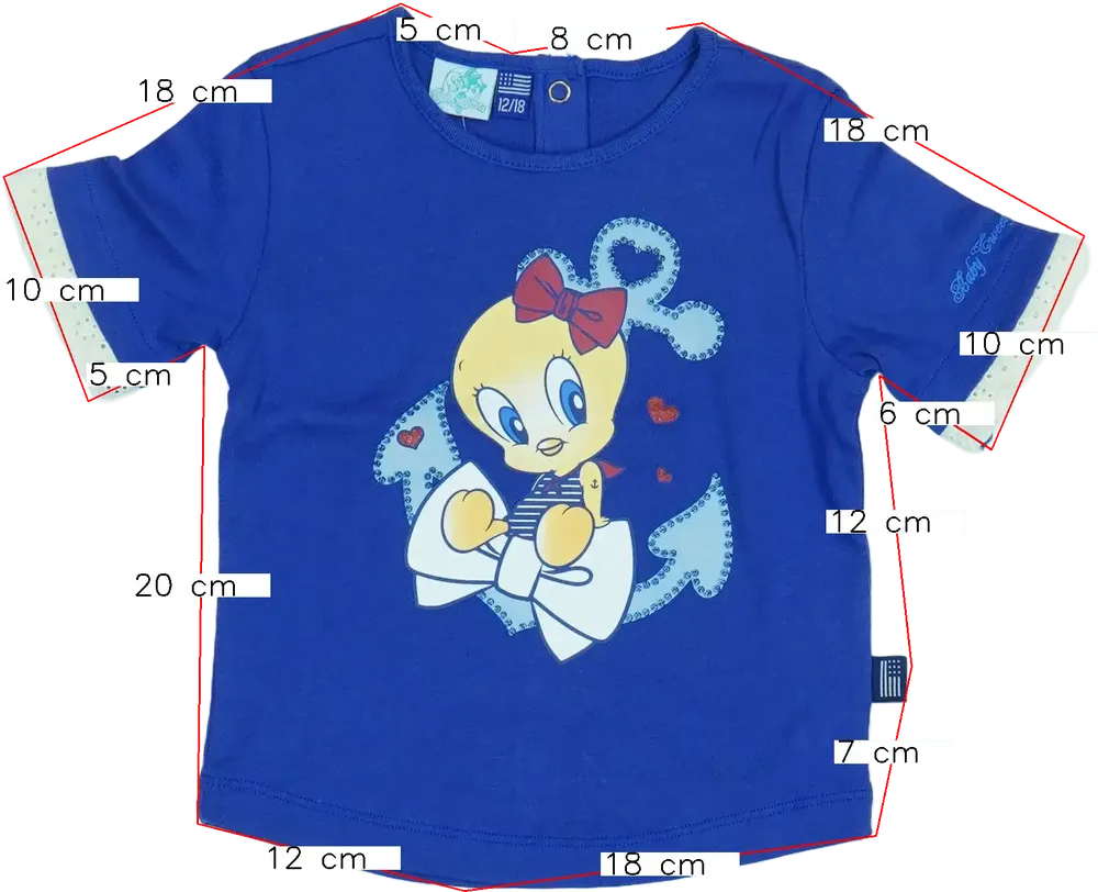 Kék Original Marines Póló EU 86 / UK 12-18 hónap / US 18 hónap