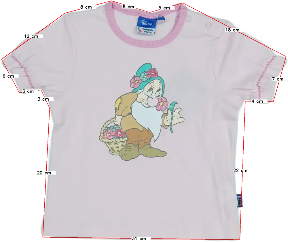 Rózsaszín Original Marines Póló EU 86 / UK 12-18 hónap / US 18 hónap