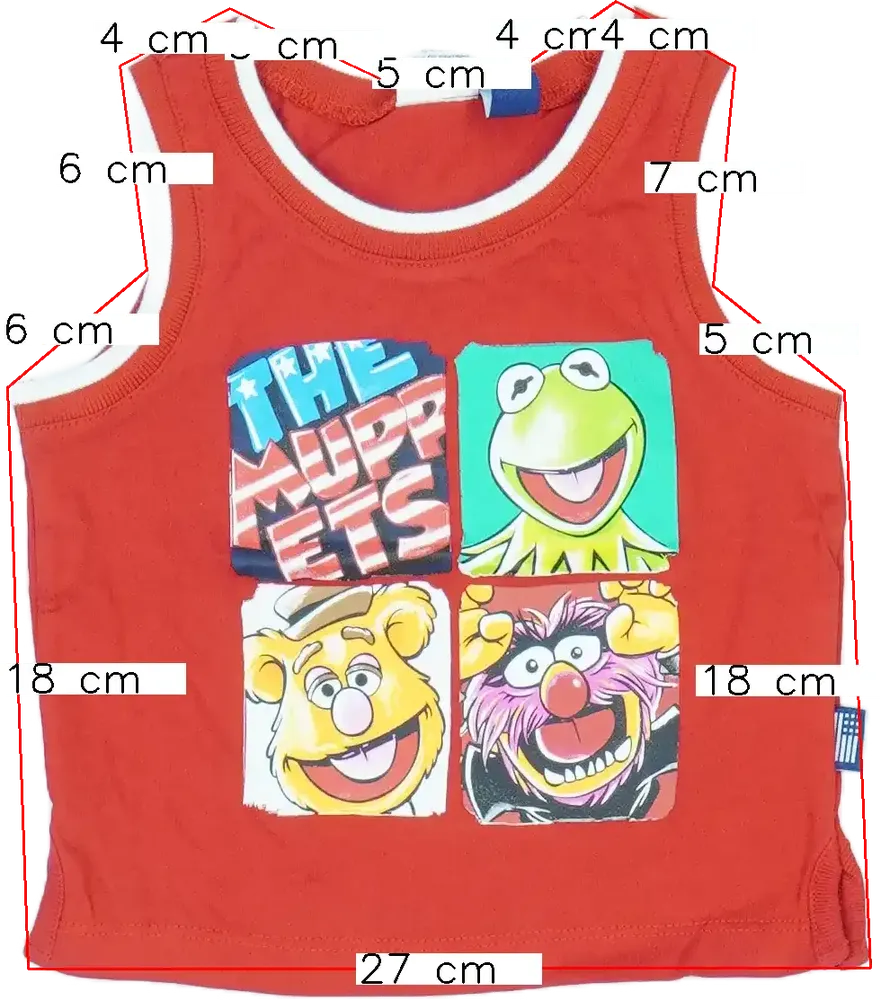 Piros Disney Fiú / Férfi atléta EU 74 / UK 6-9 hónap / US 6-9 hónap