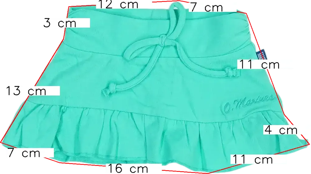 Zöld Original Marines Szoknya EU 68 / UK 3-6 hónap / US 3-6 hónap