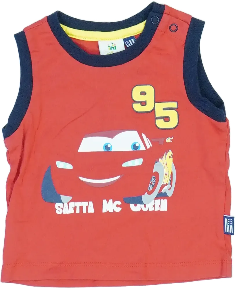 Piros Disney Fiú / Férfi atléta EU 68 / UK 3-6 hónap / US 3-6 hónap