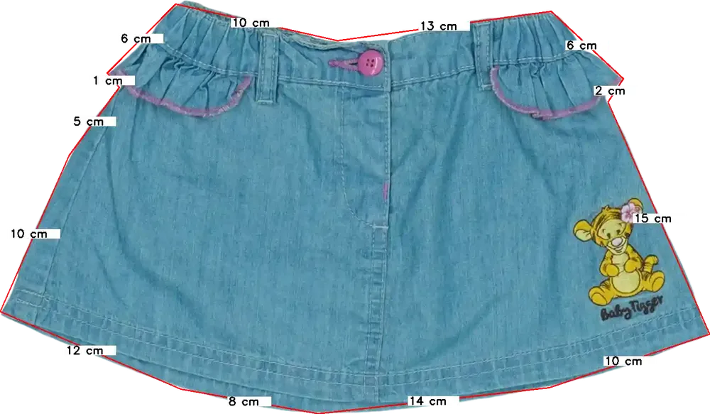 Kék Disney Szoknya EU 86 / UK 12-18 hónap / US 18 hónap