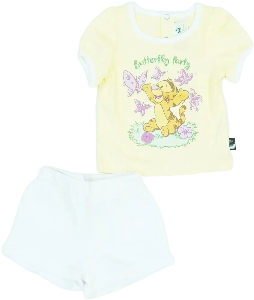 Yellow Disney 2-piece set - Top &amp; Bottom EU 62 / UK 0-3 months / US 0-3 months