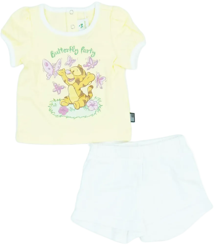 Yellow Disney 2-piece set - Top &amp; Bottom EU 68 / UK 3-6 months / US 3-6 months