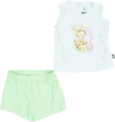 White Original Marines 2-piece set - Top &amp; Bottom EU 74 / UK 6-9 months / US 6-9 months