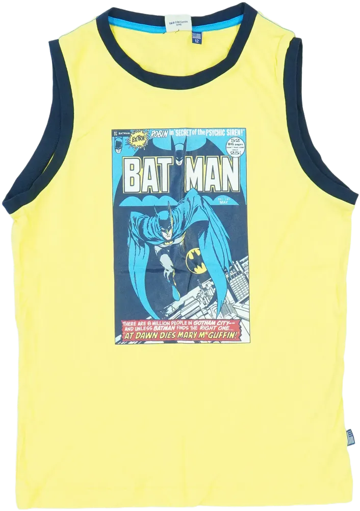 Sárga DC Fiú / Férfi atléta EU 152 / UK 12 év / US 12 év/L