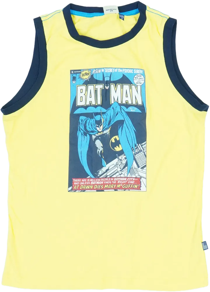 Sárga DC Fiú / Férfi atléta EU 164 / UK 14 év / US 14 év/XL