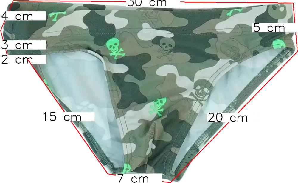 Terepszínű Original Marines Fürdőnadrág EU 152 / UK 12 év / US 12 év/L