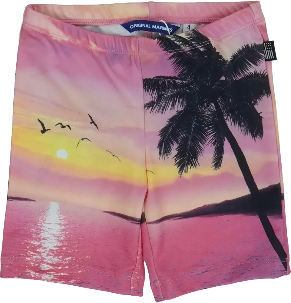 Rózsaszín Original Marines Fürdőnadrág EU 104 / UK 4 év / US 4T/XS