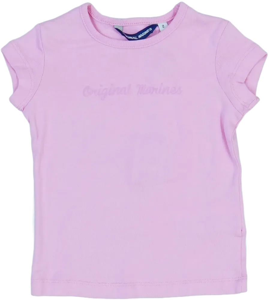 Rózsaszín Original Marines Póló EU 92 / UK 2 év / US 2T