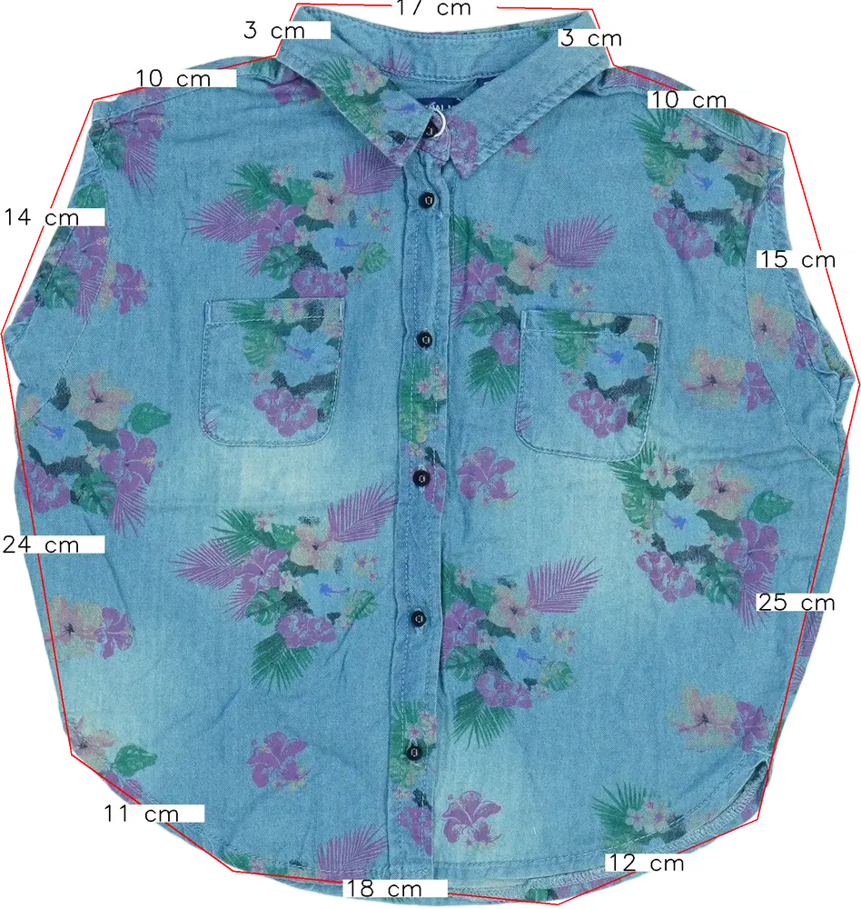 Kék Original Marines Blúz EU 128 / UK 8 év / US 8 év/M