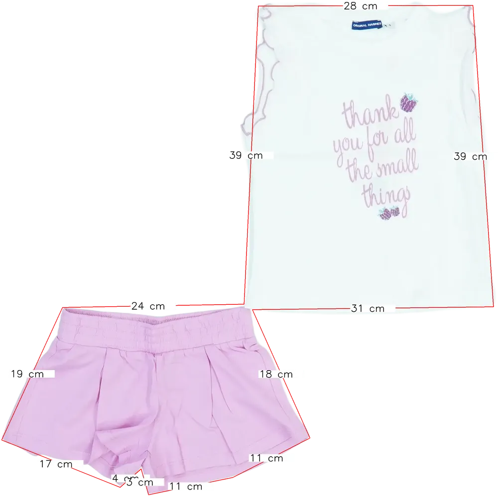 Multicoloured Original Marines 2-piece set - Top &amp; Bottom EU 104 / UK 4 years / US 4T/XS