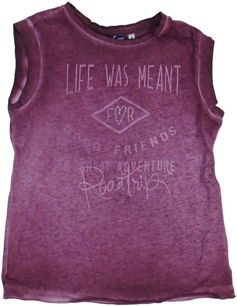 Lila Original Marines Póló EU 128 / UK 8 év / US 8 év/M