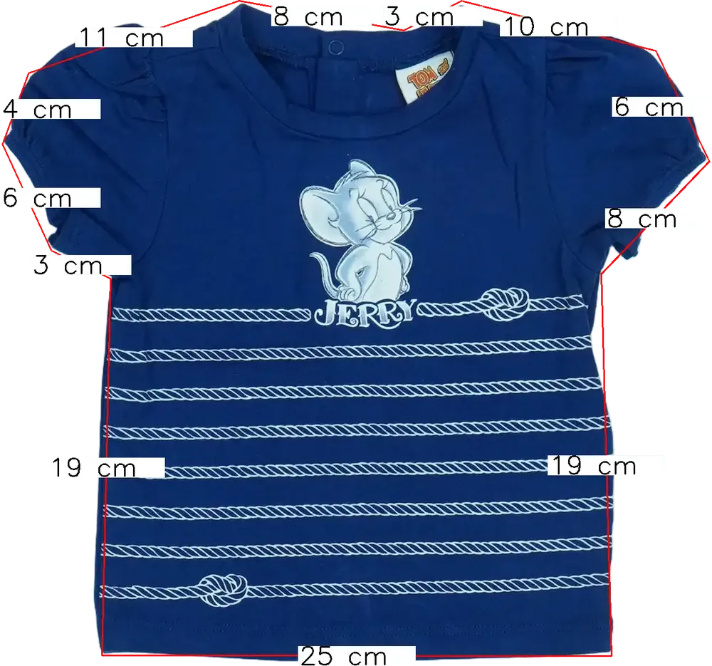 Kék Disney Póló EU 74 / UK 6-9 hónap / US 6-9 hónap