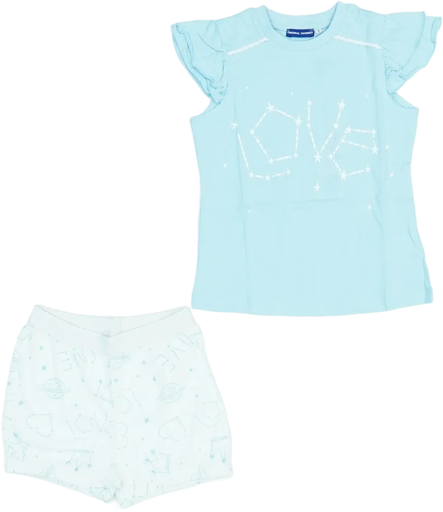 Blue Original Marines 2-piece set - Top &amp; Bottom EU 104 / UK 4 years / US 4T/XS