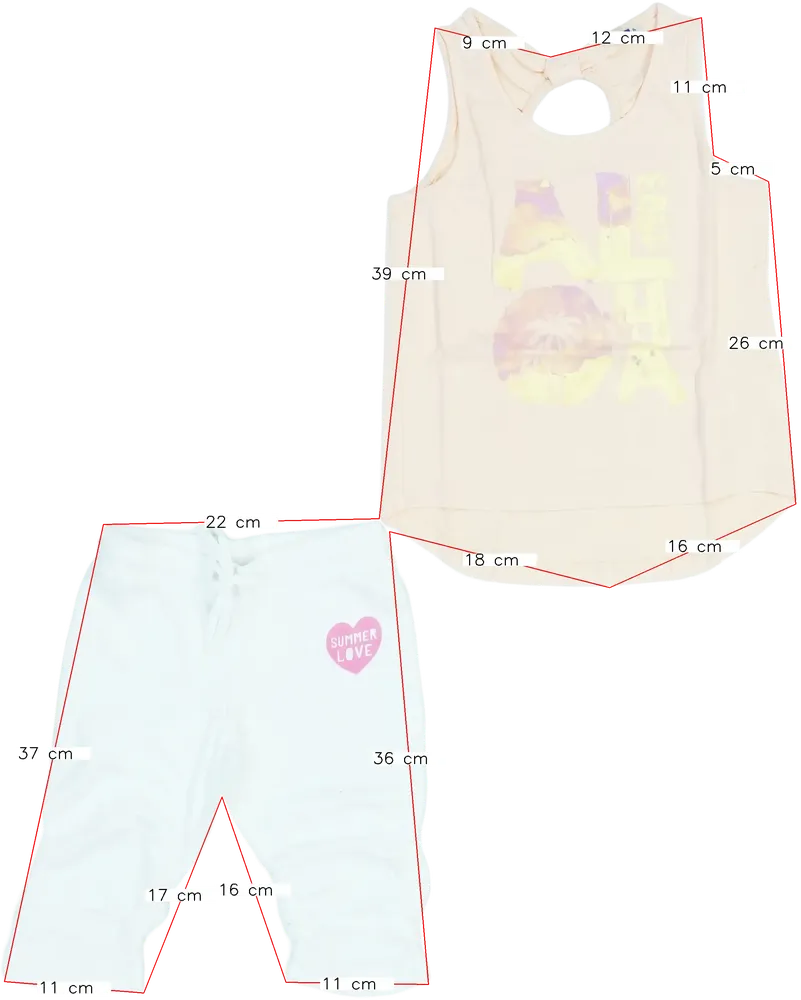 Multicoloured Original Marines 2-piece set - Top &amp; Bottom EU 104 / UK 4 years / US 4T/XS