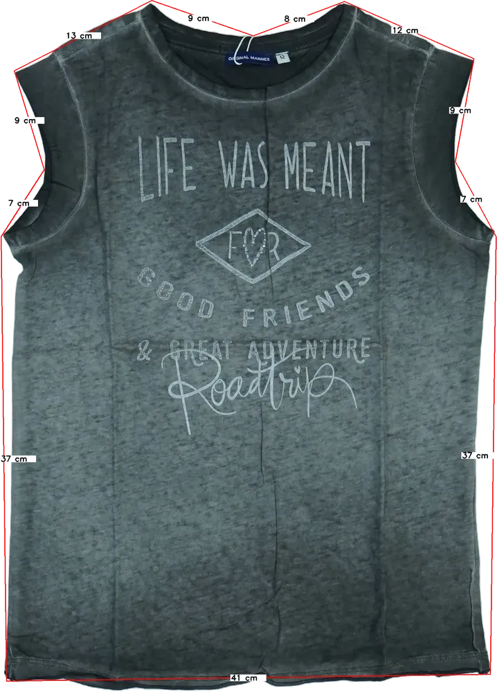 Szürke OVS Póló EU 152 / UK 12 év / US 12 év/L