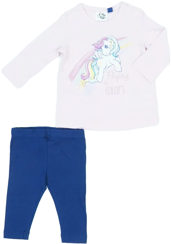 Pink My Little Pony 2-piece set - Top &amp; Bottom EU 62 / UK 0-3 months / US 0-3 months