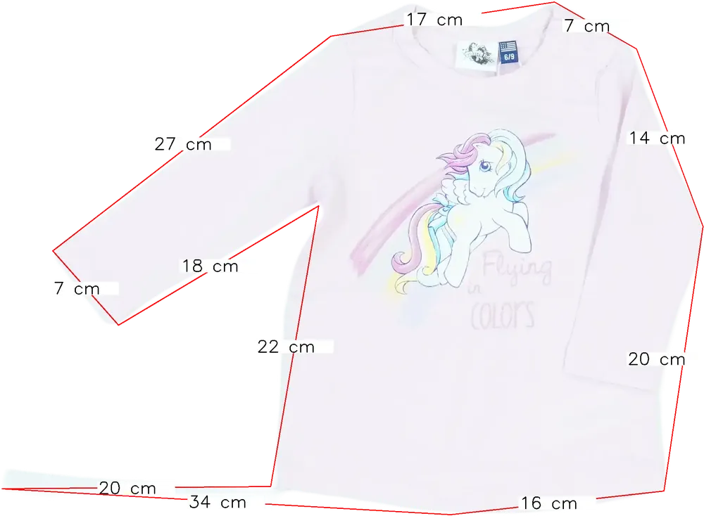 Pink My Little Pony 2-piece set - Top &amp; Bottom EU 74 / UK 6-9 months / US 6-9 months