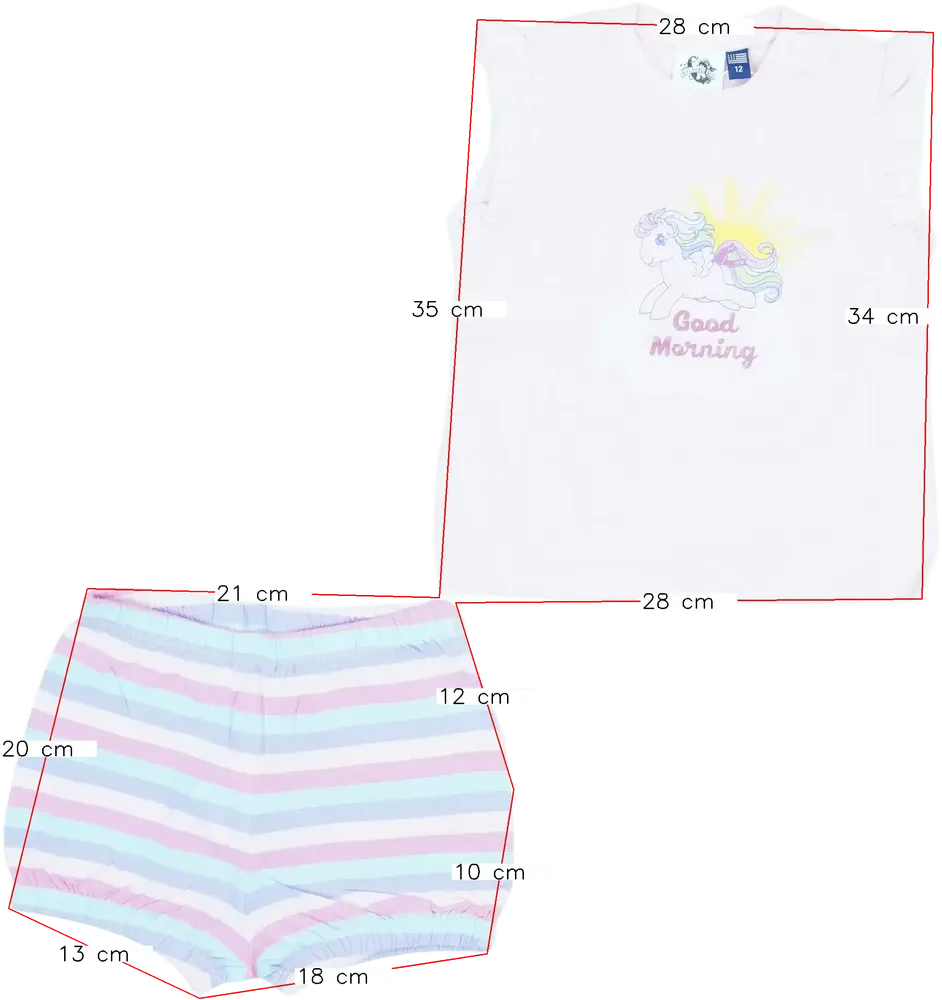Pink Original Marines 2-piece set - Top &amp; Bottom EU 86 / UK 12-18 months / US 18 months