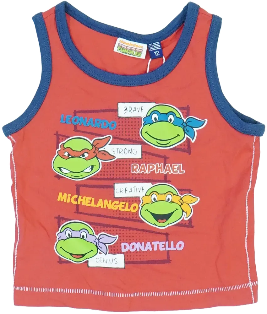 Piros Nickelodeon Fiú / Férfi atléta EU 152 / UK 12 év / US 12 év/L