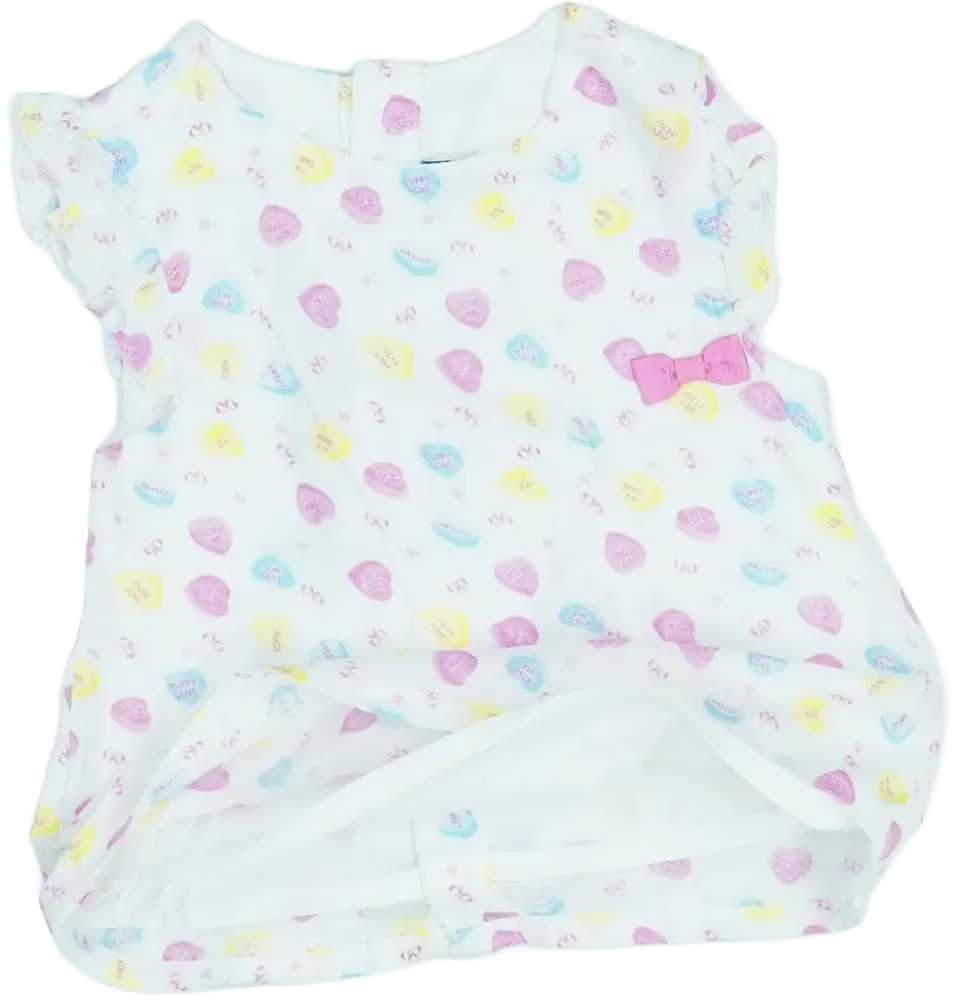 Fehér Benetton Blúz EU 86 / UK 12-18 hónap / US 18 hónap