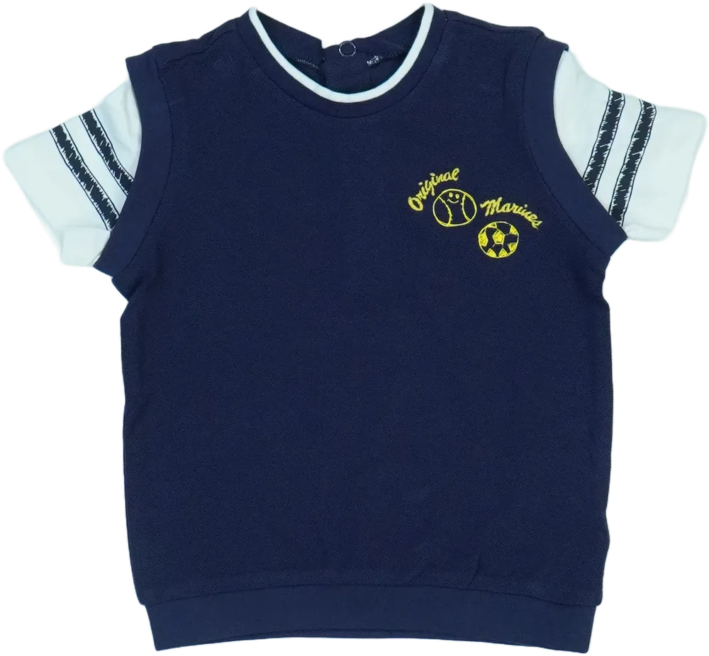 Kék Original Marines Póló EU 74 / UK 6-9 hónap / US 6-9 hónap