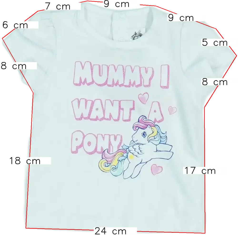 Fehér Original Marines Póló EU 68 / UK 3-6 hónap / US 3-6 hónap