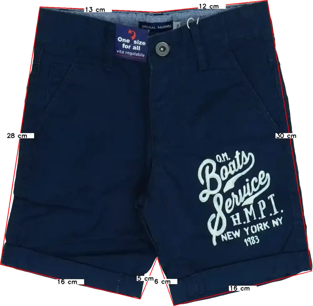 Kék Original Marines Rövidnadrág EU 92 / UK 2 év / US 2T
