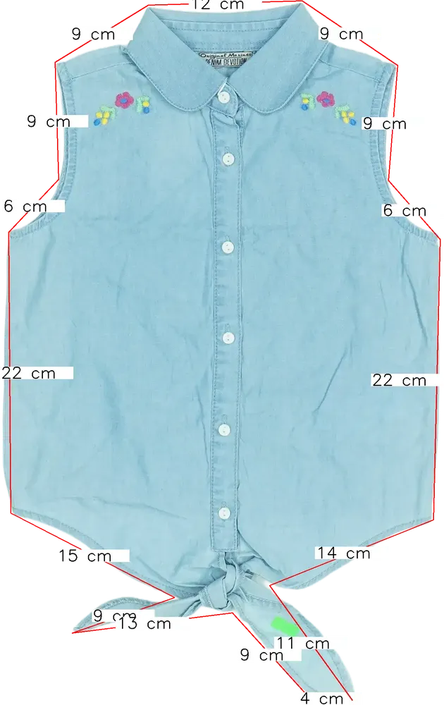 Kék Original Marines Blúz EU 122 / UK 7 év / US 7 év/M