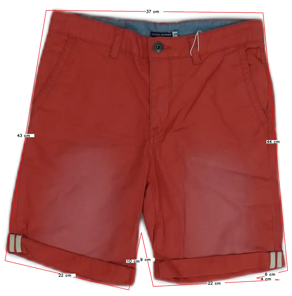 Piros Original Marines Rövidnadrág EU 152 / UK 12 év / US 12 év/L