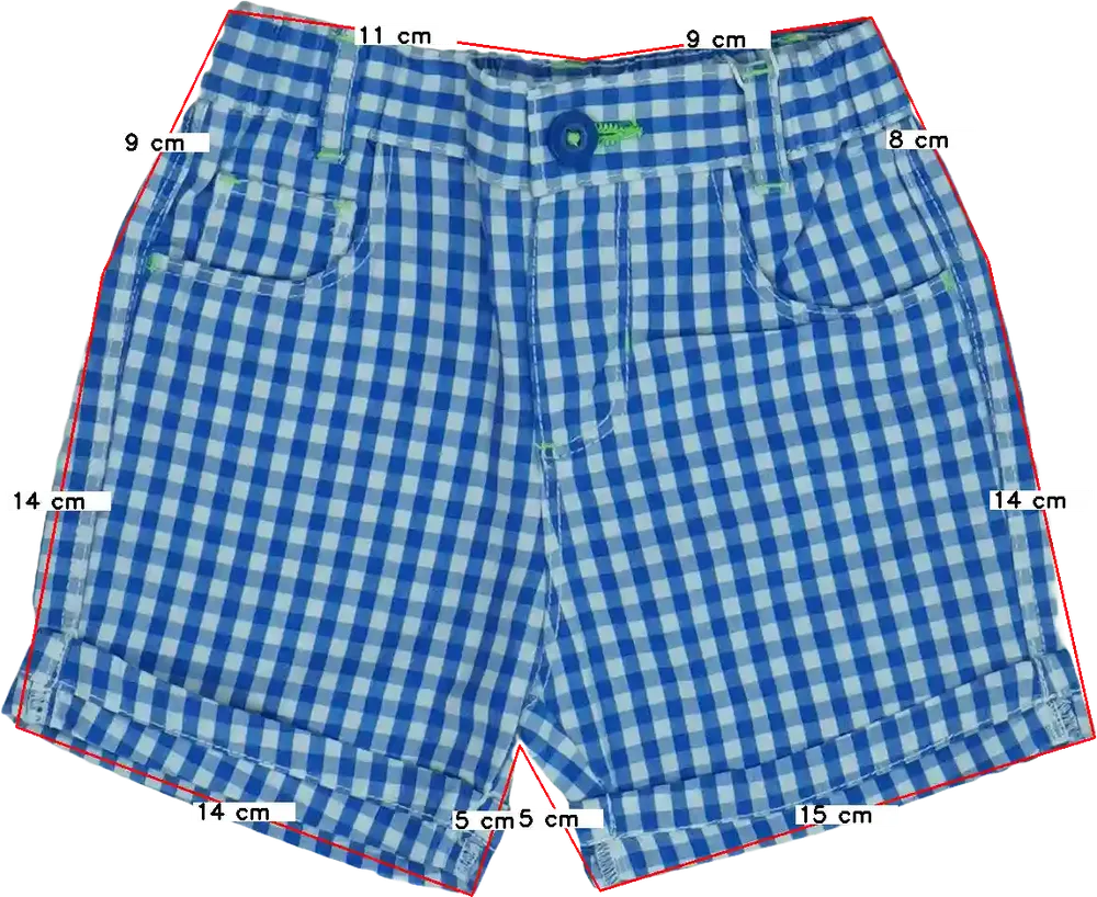 Kék Original Marines Rövidnadrág EU 74 / UK 6-9 hónap / US 6-9 hónap