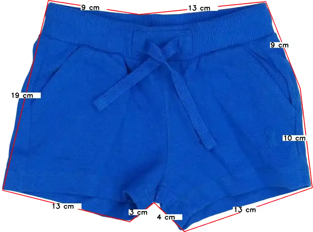 Kék Original Marines Rövidnadrág EU 74 / UK 6-9 hónap / US 6-9 hónap