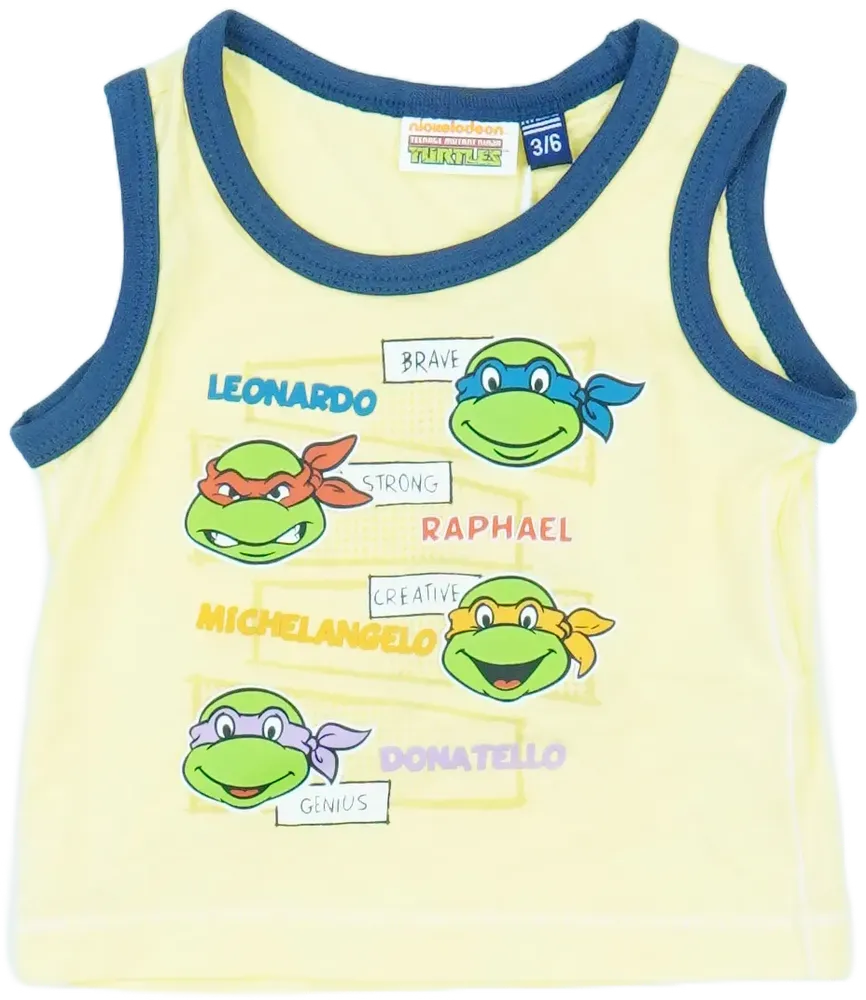 Sárga Nickelodeon Fiú / Férfi atléta EU 68 / UK 3-6 hónap / US 3-6 hónap