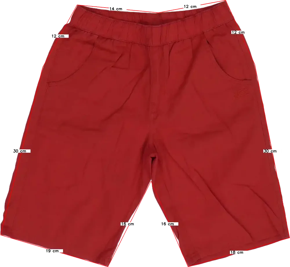 Piros Original Marines Rövidnadrág EU 128 / UK 8 év / US 8 év/M