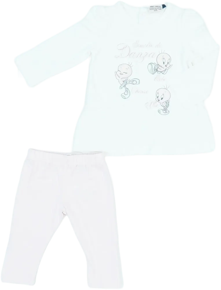 White Original Marines 2-piece set - Top &amp; Bottom EU 62 / UK 0-3 months / US 0-3 months