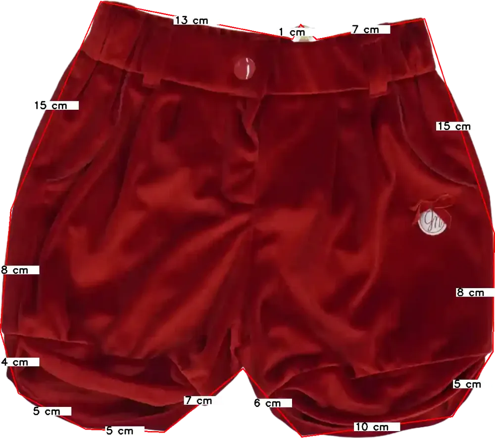 Piros Original Marines Rövidnadrág EU 86 / UK 12-18 hónap / US 18 hónap