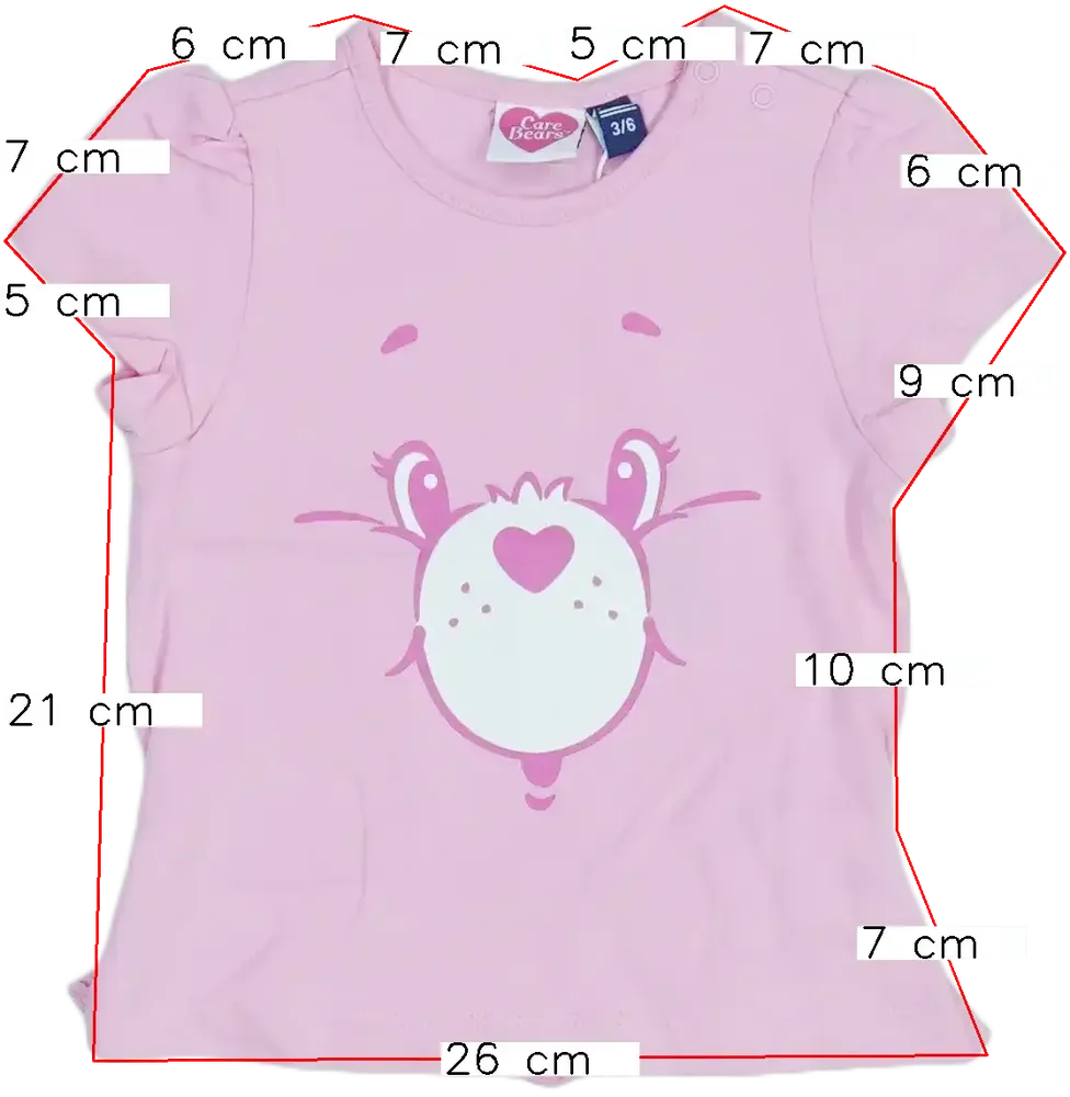 Rózsaszín Original Marines Póló EU 68 / UK 3-6 hónap / US 3-6 hónap