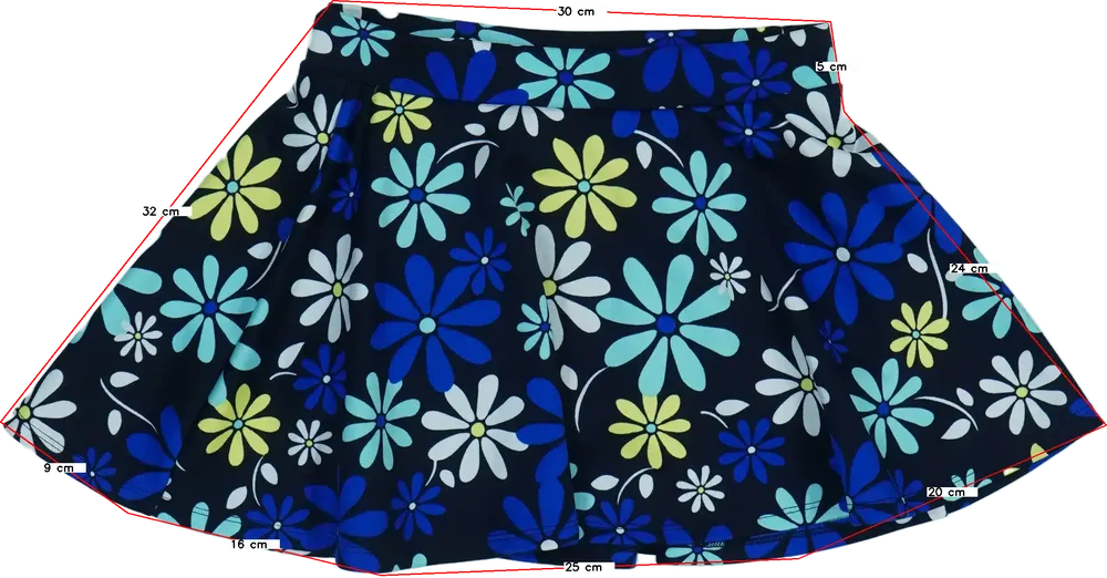 Többszínű Justice League Szoknya EU 140 / UK 10 év / US 10 év/L