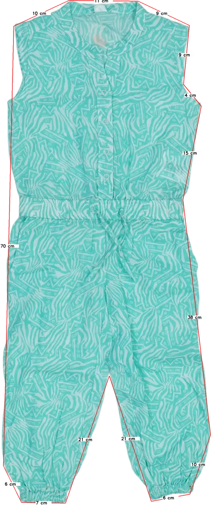 Zöld Zeeman Playsuit / Jumpsuit EU 92 / UK 2 év / US 2T