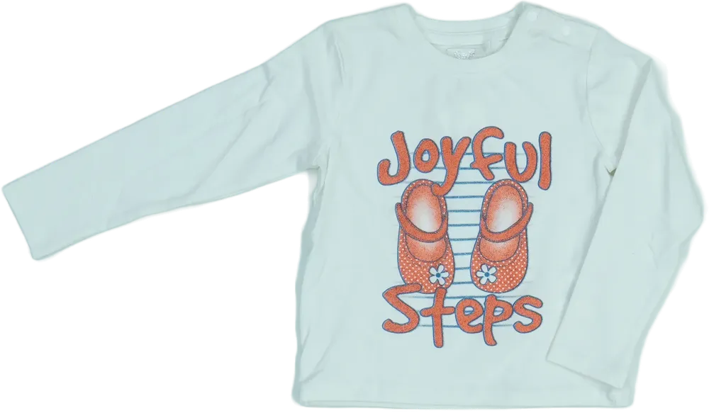 Fehér Gatti Hosszú ujjú felső EU 80 / UK 9-12 hónap / US 12 hónap