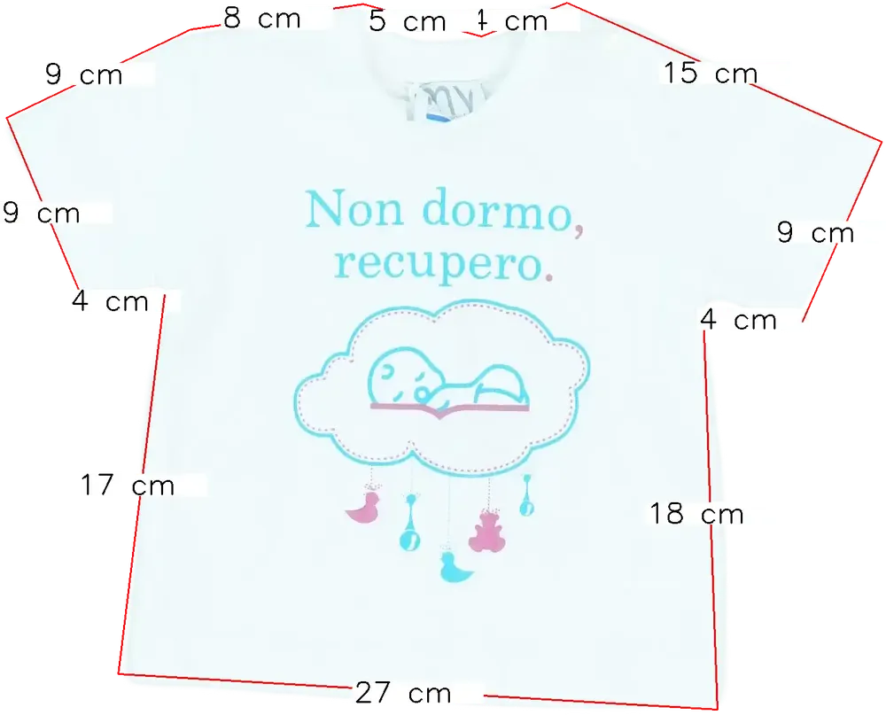 Fehér My Collections Póló EU 74 / UK 6-9 hónap / US 6-9 hónap